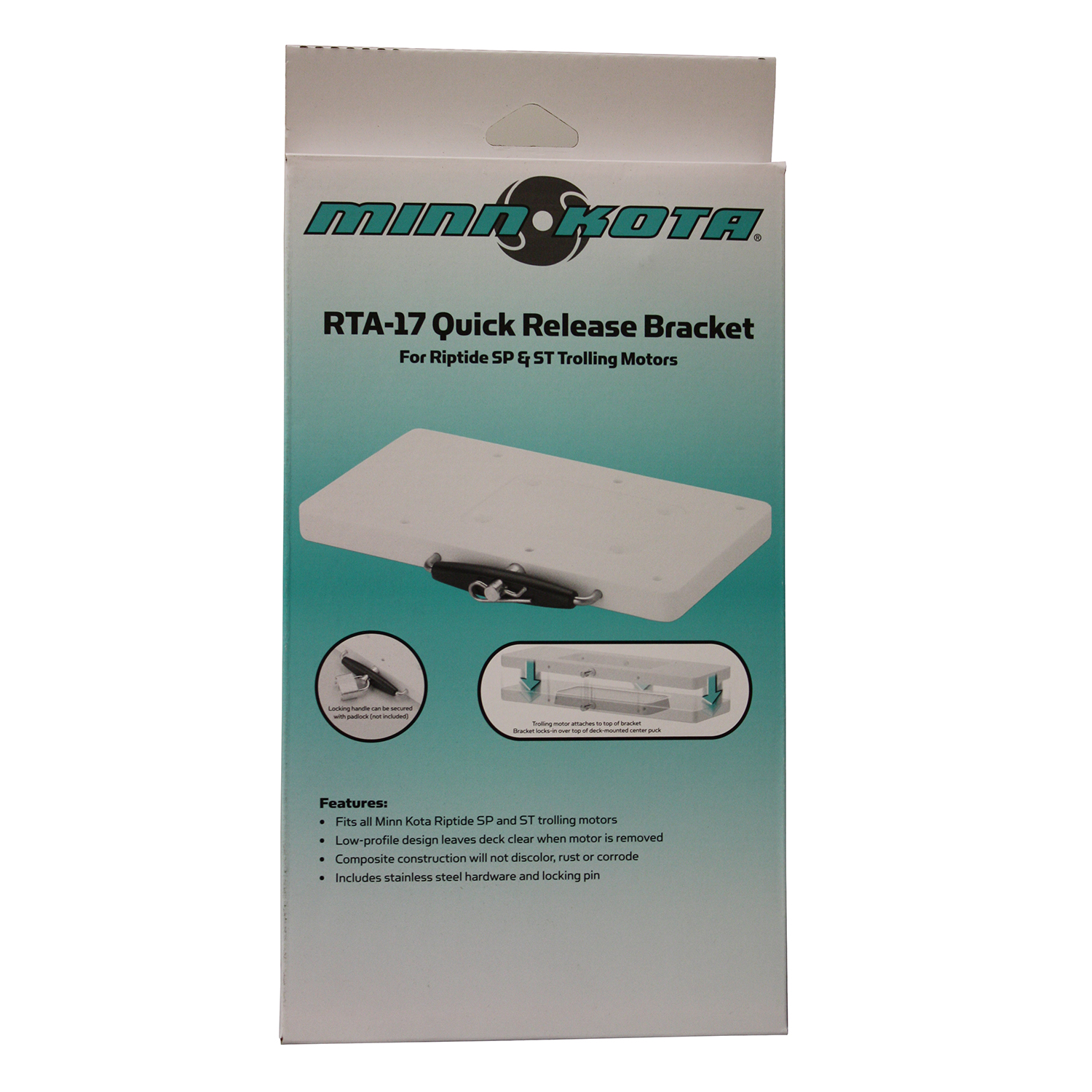 MINN KOTA RTA17 Riptide Quick Release Bracket 1854017 101.84