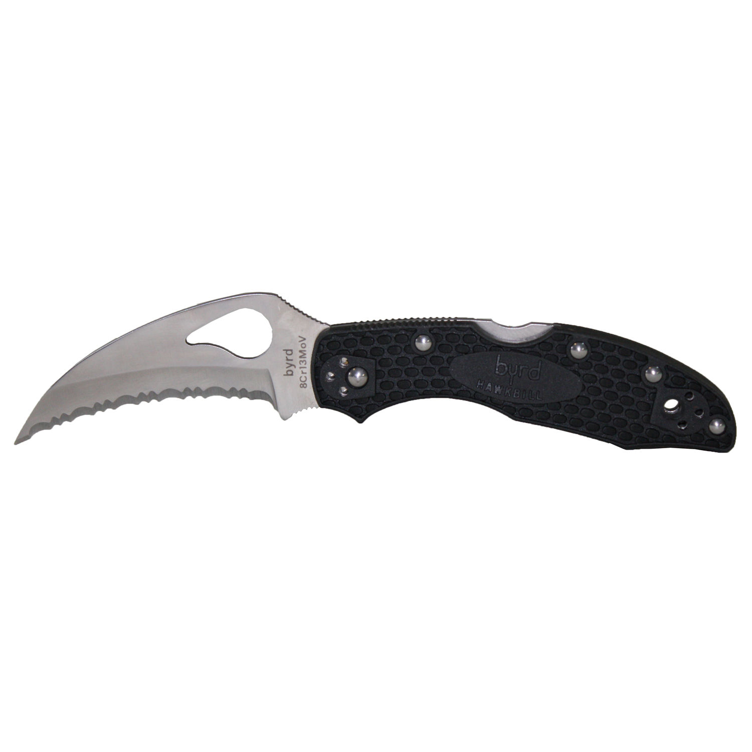 Spyderco BY22SBK Byrd Hawkbill Folding Knife with Clip eBay