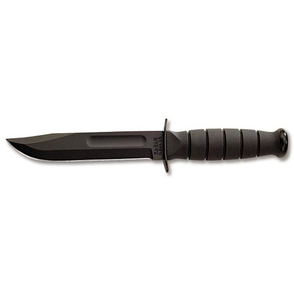 1256 KaBar Short Black Knife Straight Edge eBay