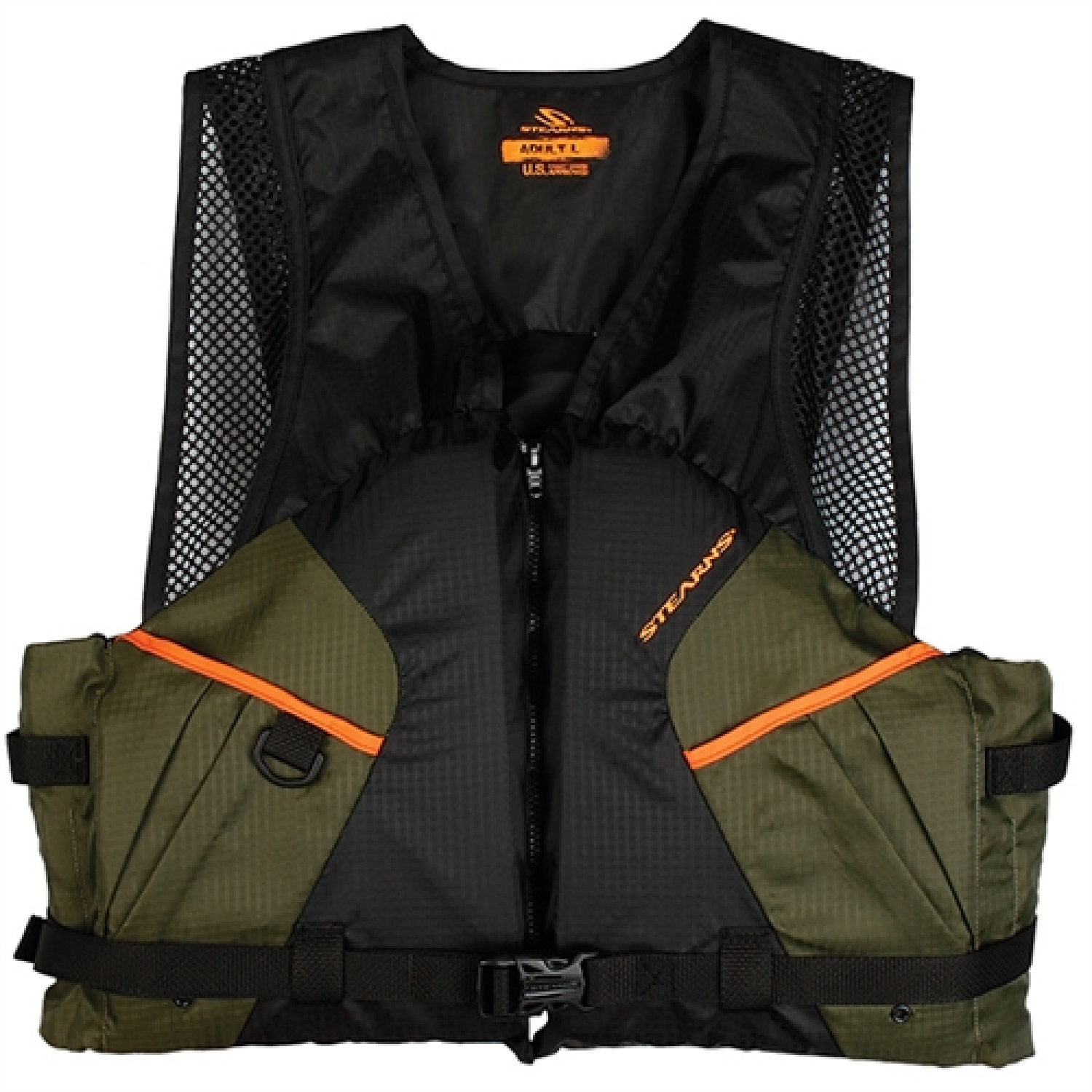 Stearns PFD 2220 Comfort Series Fishing Vest Medium Green C004